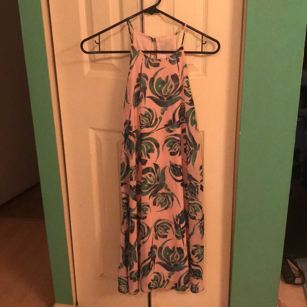 Floral print dress- great for spring!